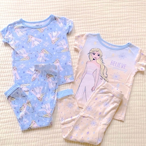 Disney Other - Disney Frozen II toddler pajamas. Set of two. Size is 3T. Soft and lightweight.